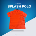 Authentic Orange Jordan Polo Adult