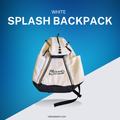 White Splash Backpack